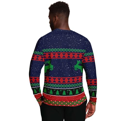 What The Elf Sweatshirt | Unisex Ugly Christmas Sweater, Xmas Sweater, Holiday Sweater, Funny Shirt - Image 4