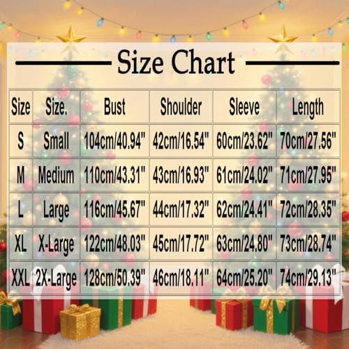 Christmas Sweatshirt For Women Long Sleeve Casual Holiday Tops Cute Xmas Tree Print Crewneck Winter Pullover - Image 2