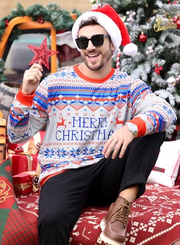 Men'S Ugly Christmas Funny Graphic Long Sleeve Unisex Sweatshirt (S-3Xl) - Image 4