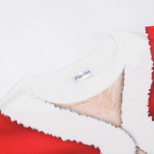 Populus Ugly Sweatshirt Costume Men Novelty 3D Long Sleeve Shirt For Party - Image 4