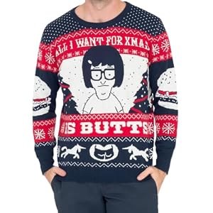 Bob'S Burgers Tina All I Want For Christmas Jumper