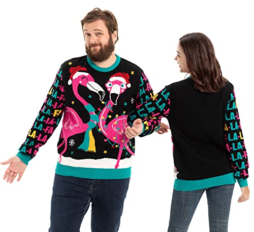 Light Up Ugly Christmas Sweater For Men,Led Funny Xmas Pullover For Party - Image 3