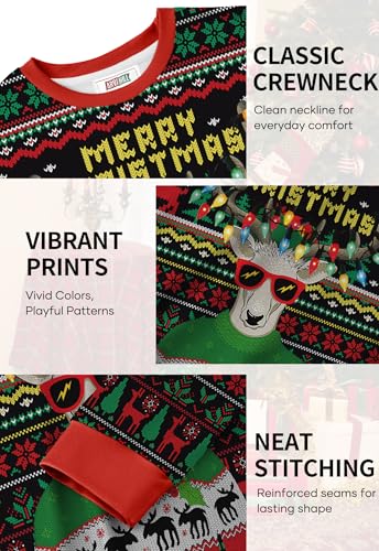 Arvilhill Men'S Ugly Christmas Funny Sweatshirt Loose Fit Adult Xmas 3D Print Sweater For Holiday (S-3Xl) - Image 6