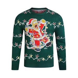 The Simpsons Homer Christmas Jumper For Men
