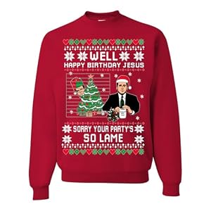 Well Happy Birthday Jesus Funny Quote Office Ugly Christmas Sweater Unisex 8 Well Happy Birthday Jesus Funny Quote Office Ugly Christmas Sweater Unisex