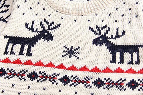 Redodeco Childrens Cotton Christmas Ugly Sweater Pullover Outfit Jumper For Christmas Party Photograph Best Gift