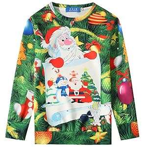 Sslr Family Funny Santa Claus Crewneck Ugly Christmas Sweatshirt 2 Sslr Family Funny Santa Claus Crewneck Ugly Christmas Sweatshirt