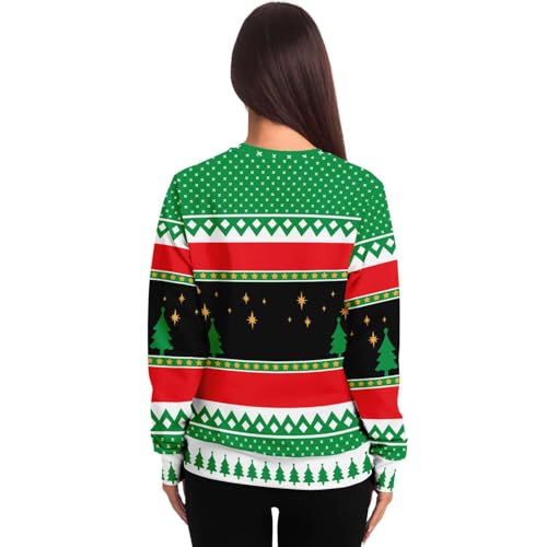 Gift In The Box Sweatshirt | Unisex Ugly Christmas Sweater, Xmas Sweater, Holiday Sweater, Funny Sweater, Funny Shirt L Green - Image 5