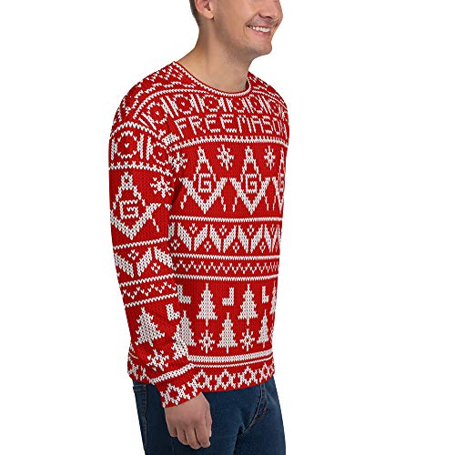 Masonic Freemason Ugly Christmas Sweater Masonic Gift 3 Masonic Freemason Ugly Christmas Sweater Masonic Gift - Image 3
