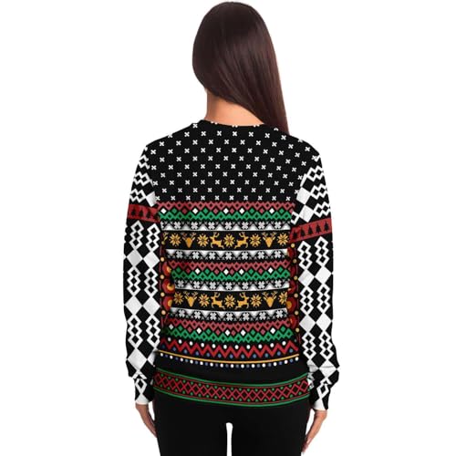 Santa'S Bouncer Sweatshirt | Unisex Ugly Christmas Sweater, Xmas Sweater, Funny Holiday Sweater, Funny Shirt - Image 5