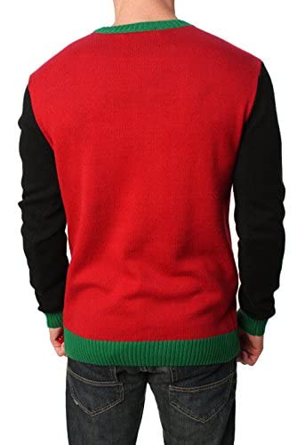 The Ugly Sweater Co. Light Up Ugly Christmas Sweater With Leds