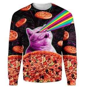 Aceprints Funny Ugly Christmas Sweatshirts For Men Women For Men Women Polyester Sweatshirt