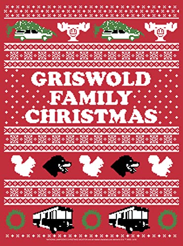 Fifth Sun Men’S National Lampoon’S Christmas Vacation Griswold Family Christmas Ugly Sweater Mens Pullover
