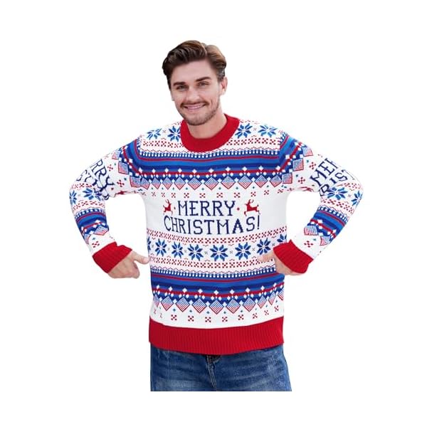 Arvilhill Knitted Christmas Jumper For Men