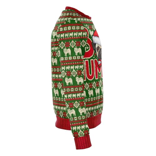 Bah Humpug Ugly Xmas Sweater Sweatshirt - Image 4