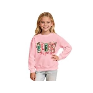 Toddler Merry And Bright Snowman Christmas Sweatshirt