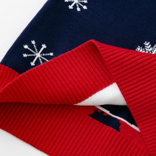 Toddler Ugly Christmas Sweater Boy Girl Funny Xmas Sweatshirt Kids Reindeer Santa Knit Pullover Holiday Tops 3-7 Years - Image 6