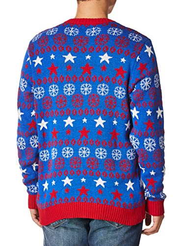 Blizzard Bay Mens Ugly Christmas Sweater Santa