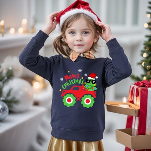Boys Girls Christmas Sweatshirt Toddler Kids Ugly Xmas Sweater Style Santa Shirt Tops Clothes 1-7 Years - Image 2