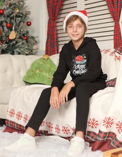 Unicomidea 7-14T Boys Christmas Sweatshirt Thanksgiving Halloween Hoodies - Image 5