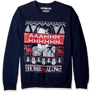 Home Alone Men'S Aaahhh Ugly Christmas Sweatshirt 23 Home Alone Men’S Aaahhh Ugly Christmas Sweatshirt