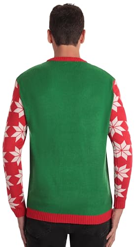 #Followme Mens Ugly Christmas Sweater - Sweaters For Men 3 #Followme Mens Ugly Christmas Sweater
