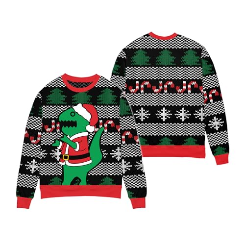Christmas Sweatshirt 3D Graphic Pullover Funny For Men Women Unisex Sweater, Hilarious Holiday Pullovers 4 Christmas Sweatshirt 3D Graphic Pullover Funny For Men Women Unisex Sweater, Hilarious Holiday Pullovers - Image 4