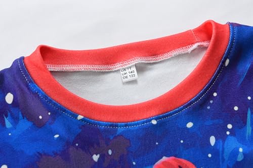 Ddsol Toddler Boys Girls Christmas Sweatshirts Kids Ugly Xmas Pullover Funny 3D Sweater Fleece Warm Tops 4-11 Years 4 Ddsol Toddler Boys Girls Christmas Sweatshirts Kids Ugly Xmas Pullover Funny 3D Sweater Fleece Warm Tops 4-11 Years - Image 4