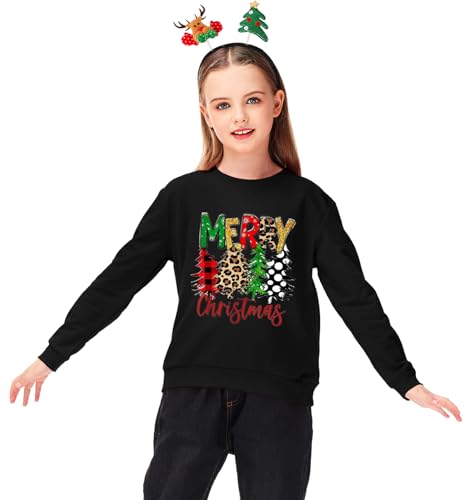 Remimi Unisex Kids Christmas Sweatshirt Long Sleeve Xmas Pullover Tops 3-14 Years 4 Remimi Unisex Kids Christmas Sweatshirt Long Sleeve Xmas Pullover Tops 3-14 Years - Image 4