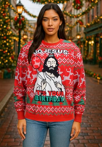 Populus Ugly Sweatshirt Costume Women 3D Novelty Party Shirt For Party - Image 3