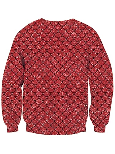 Funny Ugly Christmas Sweatshirt For Men Women, Holiday Pullover Sweater, Unisex Xmas Party Tops - Image 4