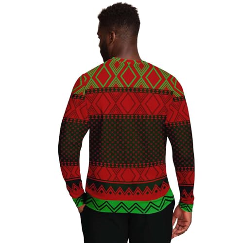 Im Here To Delete Your Cookies Sweatshirt | Unisex Ugly Christmas Sweater, Funny Holiday Xmas Sweater, Funny Tech Shirt L Red - Image 3