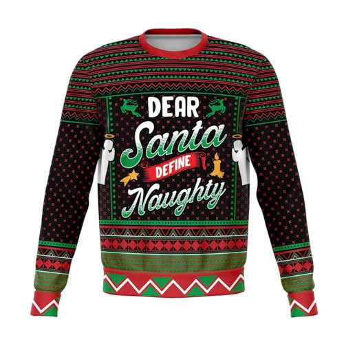 Define Naughty Sweatshirt | Unisex Ugly Christmas Sweater, Xmas Sweater, Funny Holiday Sweater, Funny Shirt - Image 2