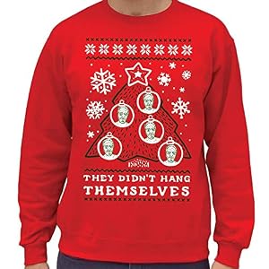 Epstein Christmas Sweatshirt, Unisex Crew Neck