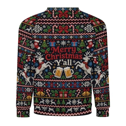 Blissboy Novelty Christmas Pullover Funny Fashion Graphic Sweatshirts 4 Blissboy Novelty Christmas Pullover Funny Fashion Graphic Sweatshirts - Image 4