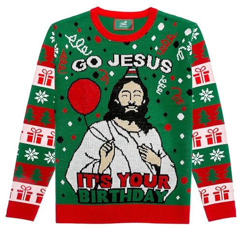 Tstars Santa Sports Ugly Christmas Sweater Men Basketball Hockey Golf