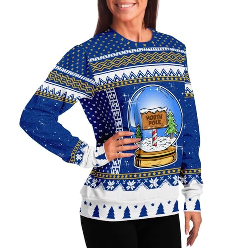 Snow Globe Sweatshirt | Unisex Ugly Christmas Sweater, Xmas Sweater, Holiday Sweater, Funny Sweater, Funny Shirt - Image 6