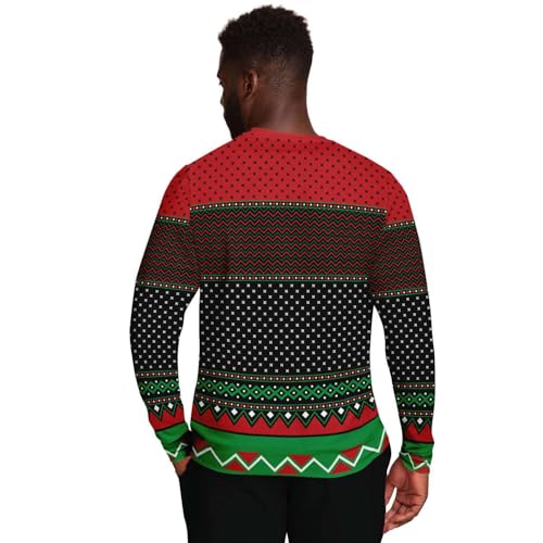 Ask Your Mom If Im Real Sweatshirt | Unisex Ugly Christmas Sweater, Xmas Sweater, Holiday Sweater, Funny Sweater, Funny Shirt - Image 3