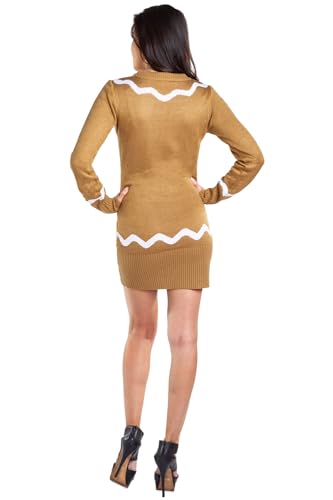 Tipsy Elves Christmas Sweater Dresses For Women - Cute Winter Themed Dresses - Instant Holiday Outfits - Image 2