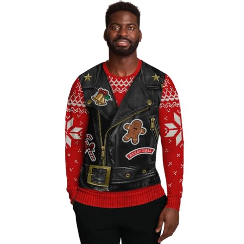 Sons Of Santa Sweatshirt | Unisex Ugly Christmas Sweater, Xmas Sweater, Funny Holiday Sweater, Funny Party Shirt Xl Red - Image 2
