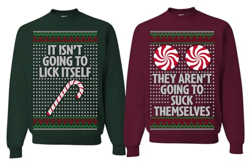 Ugly Christmas Sweaters For Couples Matching Christmas Holiday Sweatshirts 1 Ugly Christmas Sweaters For Couples Matching Christmas Holiday Sweatshirts