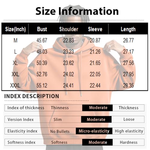 Graphic Hoodies For Men Fleece Western Oversized Christmas Sweatshirt - Image 4