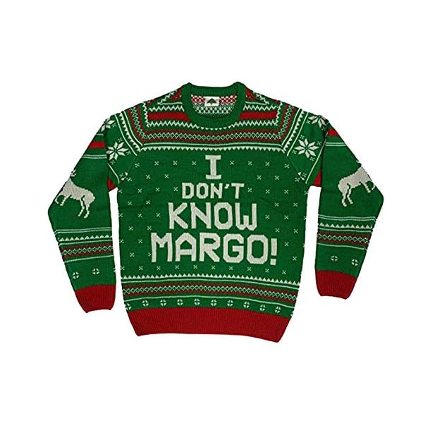 I Don'T Know, Margo Christmas Jumper In Green