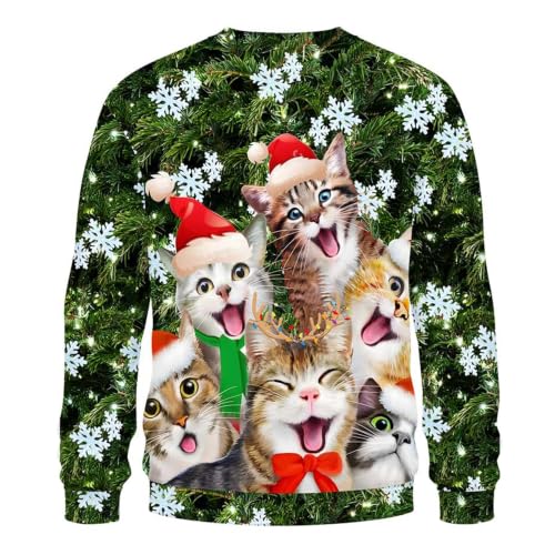 Ugly Christmas Sweatshirt Men Women,Christmas Outfit Men - Image 2