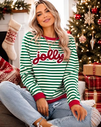 Merry Christmas Sweatshirts For Women Christmas Sequin Long Sleeve Shirts Ugly Xmas Sweater Patch Crewneck Pullover Top 2 Merry Christmas Sweatshirts For Women Christmas Sequin Long Sleeve Shirts Ugly Xmas Sweater Patch Crewneck Pullover Top - Image 2