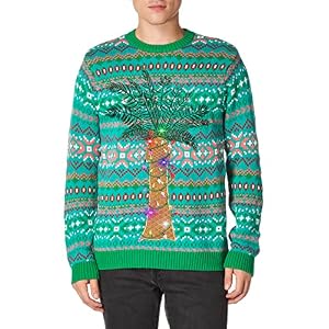 Blizzard Bay Mens Ugly Christmas Sweater Light Up