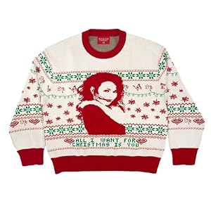 Mariah Carey Official All I Want For Christmas Is You Festive Sweater 1 51Bvmcbh1Wl. Ss300