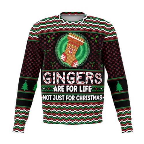 Gingers For Christmas Sweatshirt | Ugly Christmas Sweater, Xmas Sweater, Festive Sweater, Funny Redhead Sweater