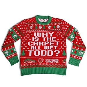 Christmas Vacation Why Is The Carpet All Wet, Todd? Jumper
