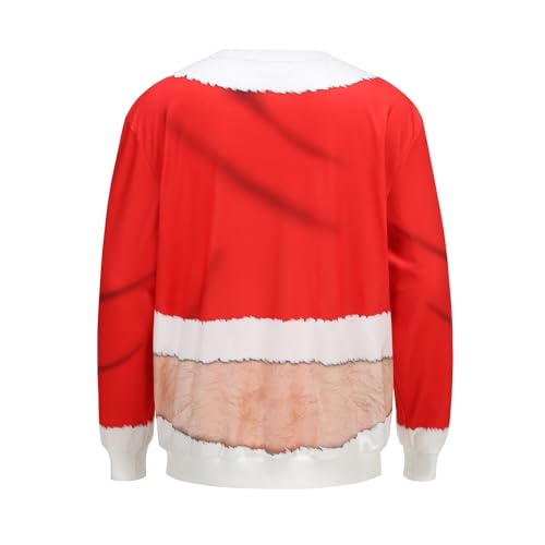 Populus Ugly Sweatshirt Costume Men Novelty 3D Long Sleeve Shirt For Party - Image 2